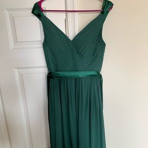 Green bridesmaid dress! Worn once!